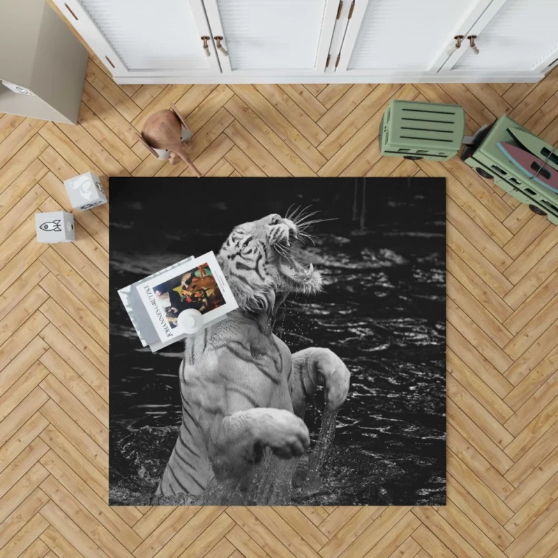 Fearsome Tiger Presence Rug