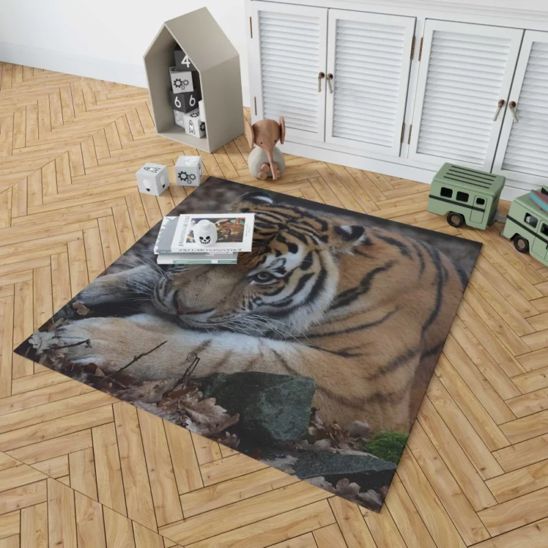 Fierce Grace Tiger Magnificent Rug 1