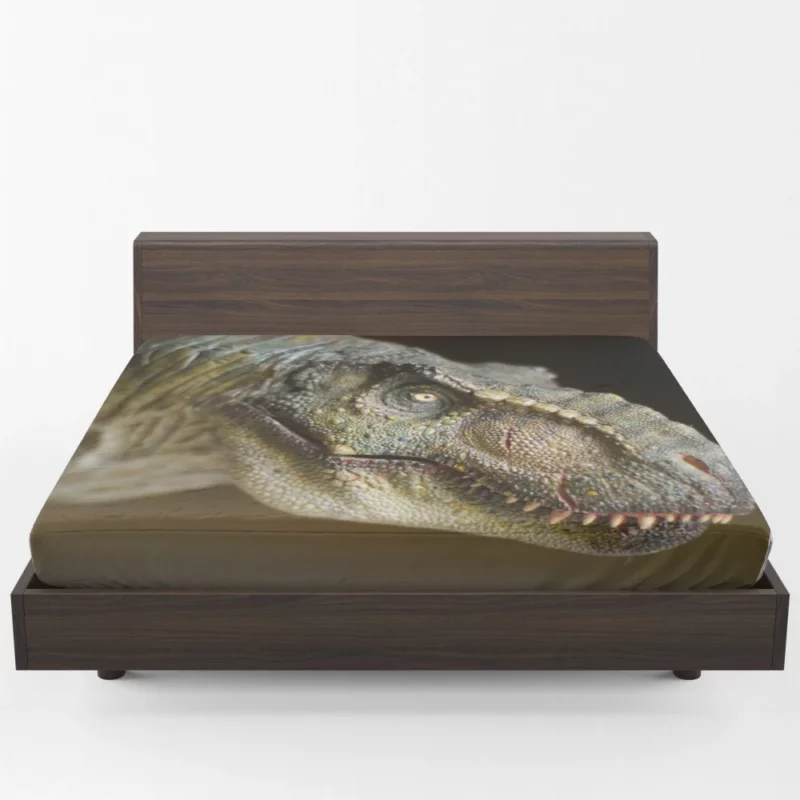 Fierce T-Rex Prehistoric Majesty Fitted Sheet