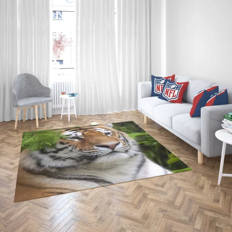 Fierce Tiger Captivating Gaze Rug 2