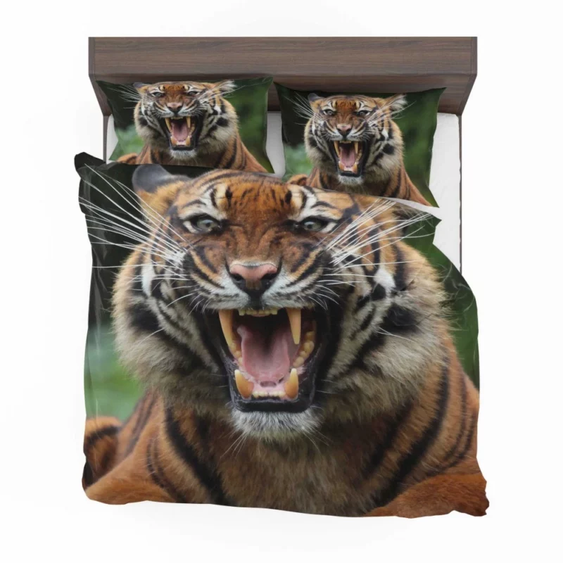 Fierce Tiger Gaze Untamed Majesty Bedding Set 1