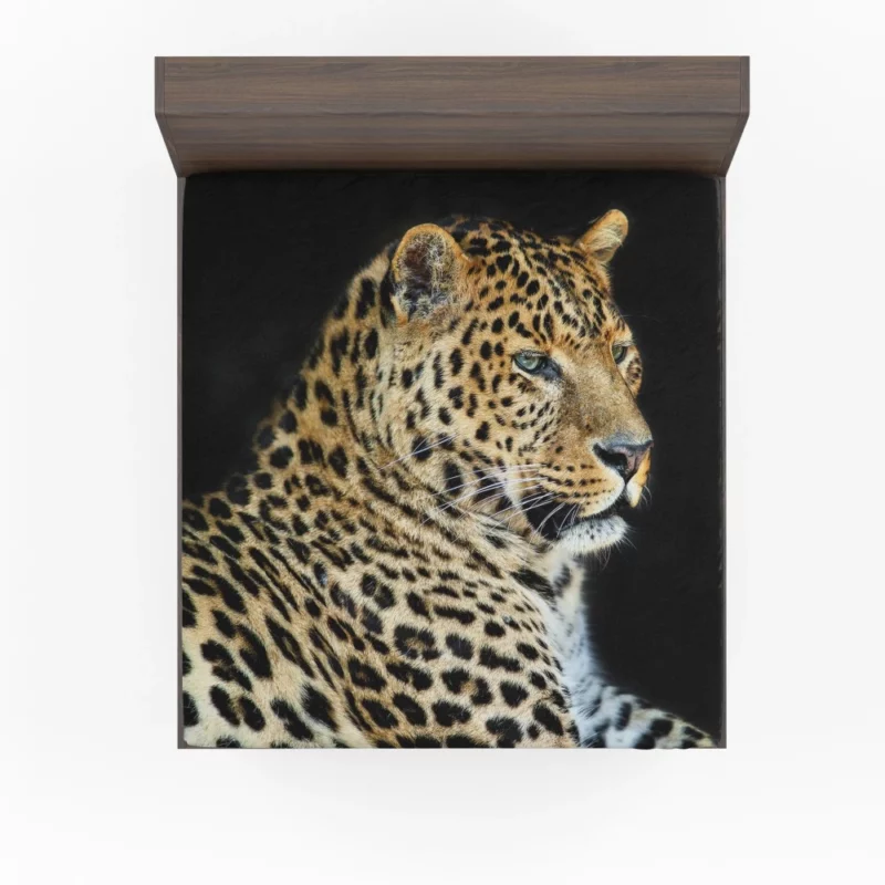 Fierce Wilderness Leopard Power Fitted Sheet 1