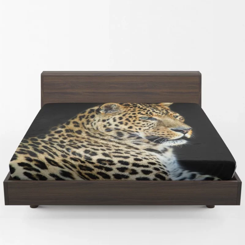 Fierce Wilderness Leopard Power Fitted Sheet