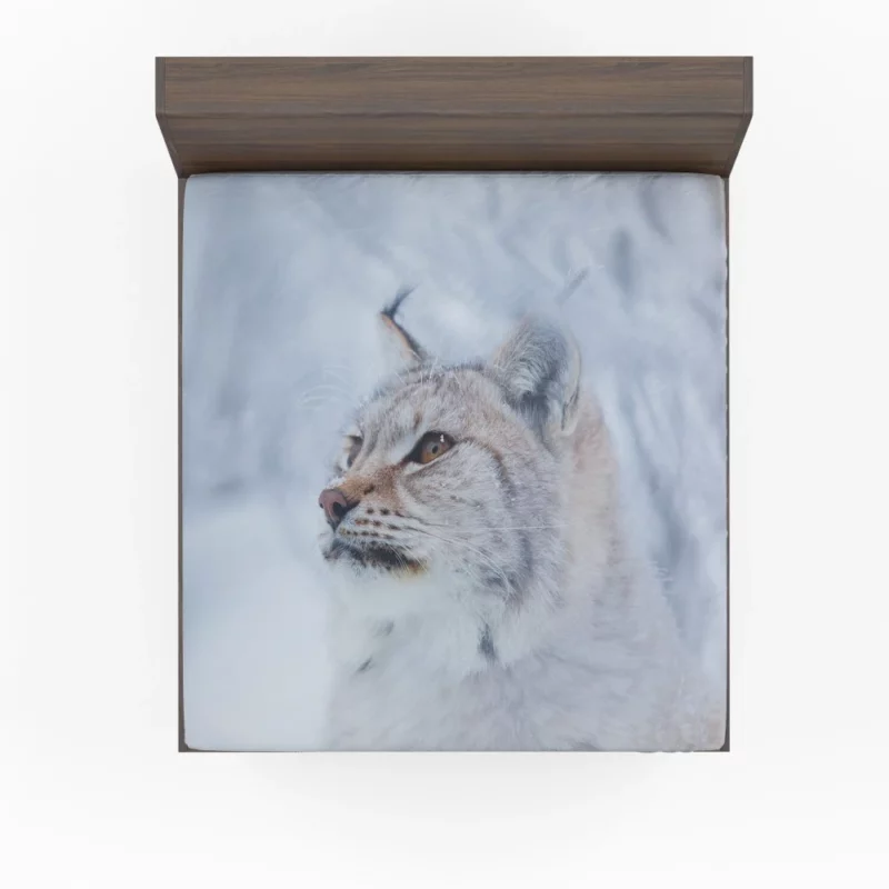 Fierce Wilderness Stance Lynx Fitted Sheet 1