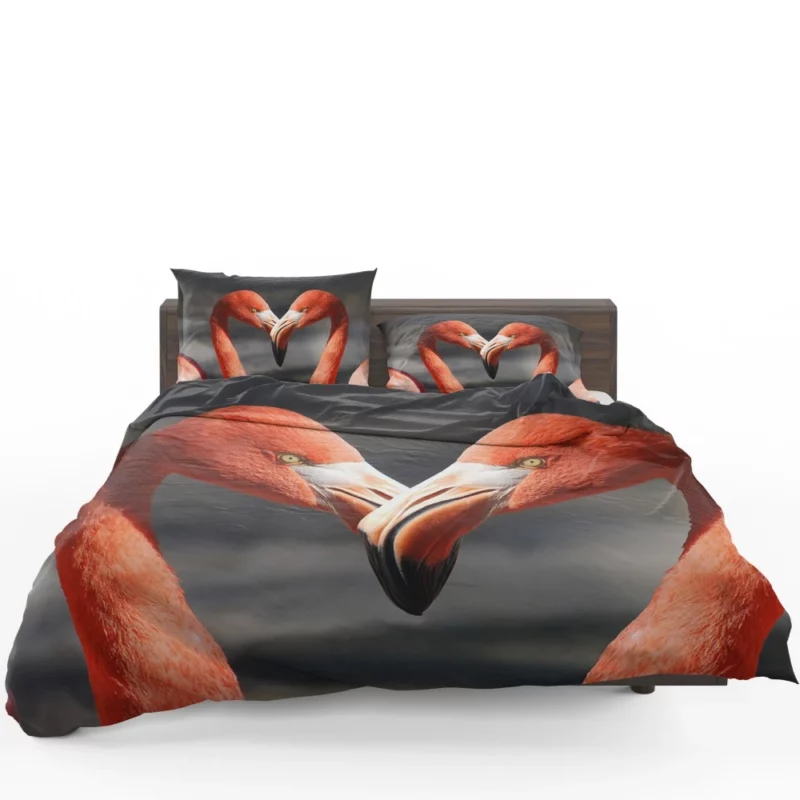 Flamingo Colorful Dance Tropical Splendor Bedding Set