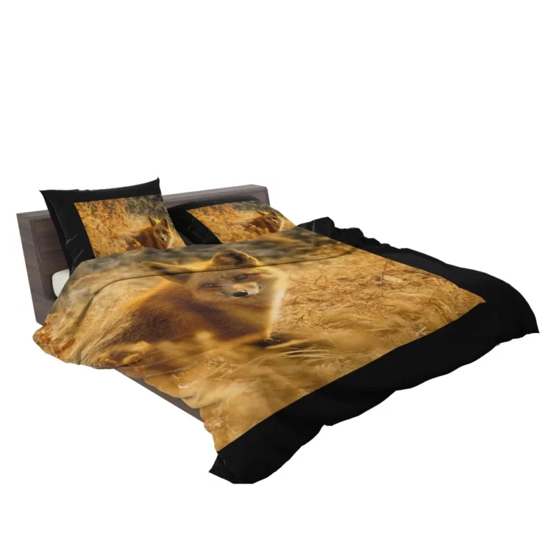 Fox Enigmatic Charm Wilderness Spirit Bedding Set 2