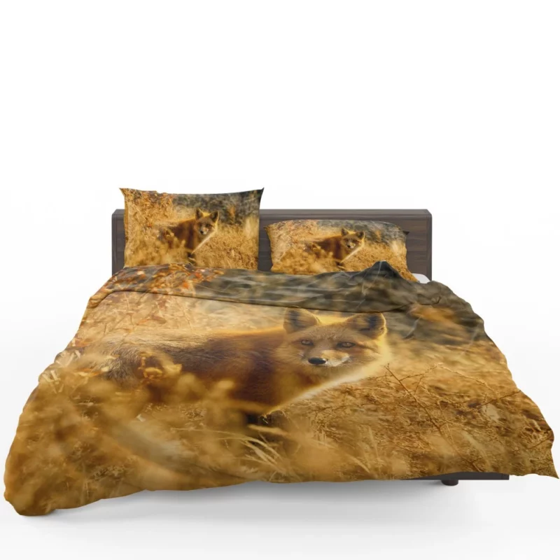 Fox Enigmatic Charm Wilderness Spirit Bedding Set