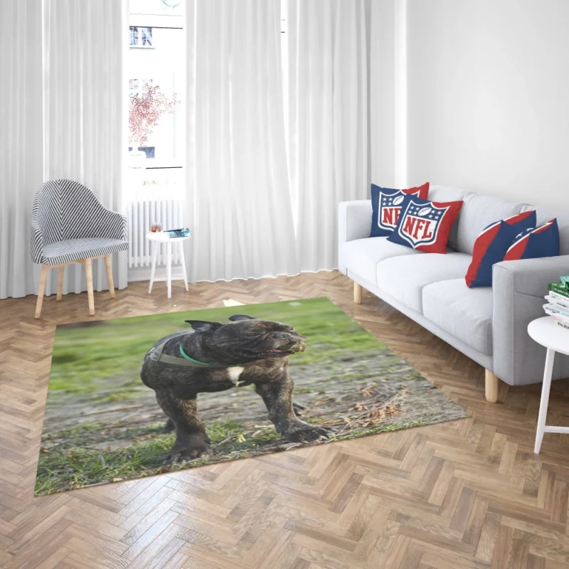 French Bulldog Playful Charm Rug 2