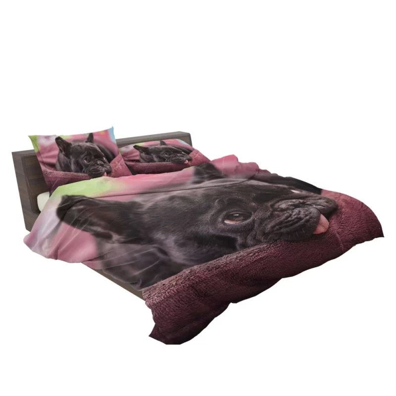 French Bulldog Restful Moments Muzzle Comfort Bedding Set 2