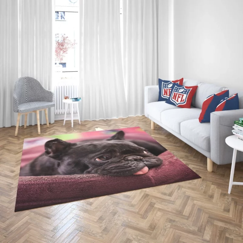 French Bulldog Restful Moments Muzzle Comfort Rug 2