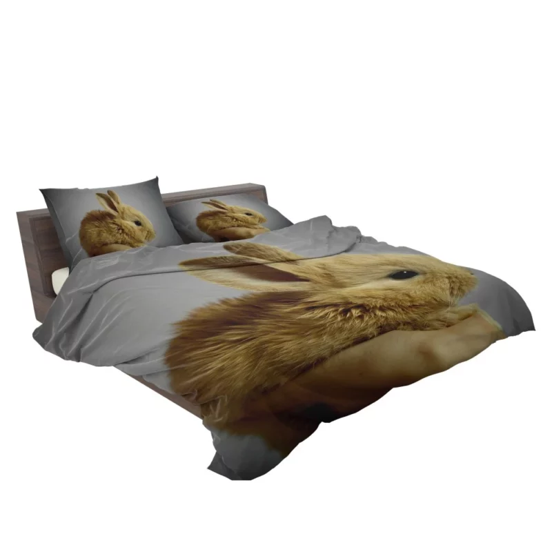 Furry Bunny Delightful Innocence Bedding Set 2