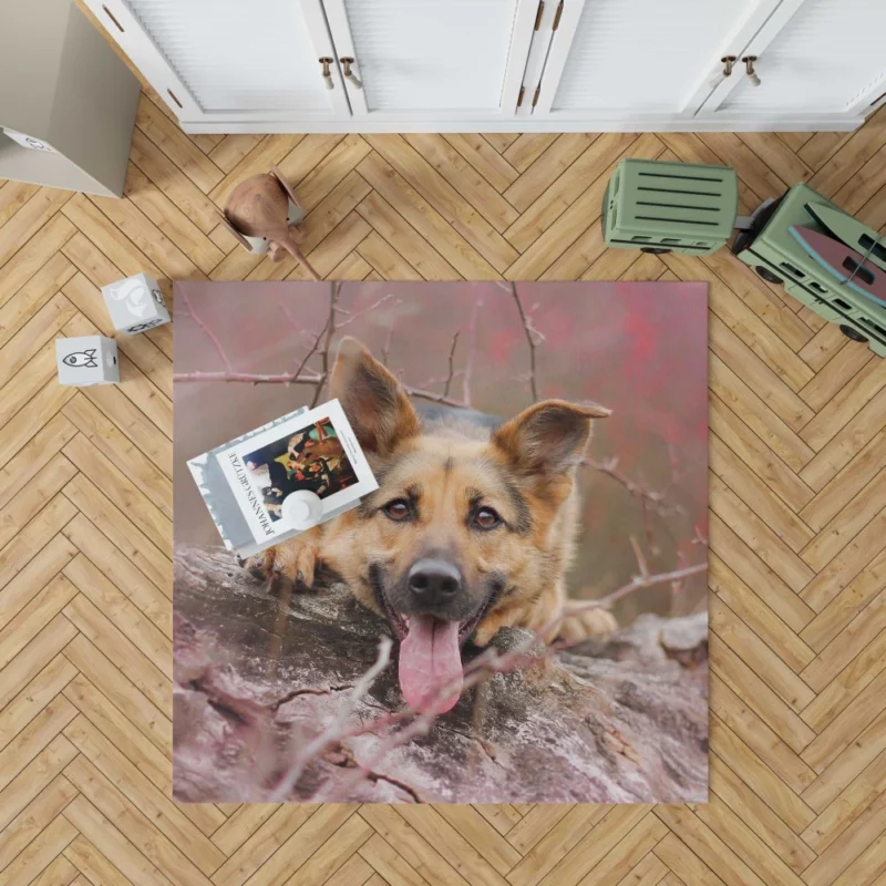 German Shepherd Beauty Rug