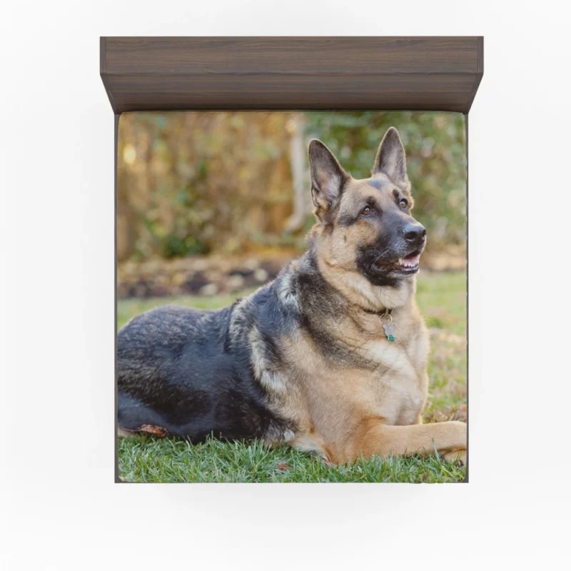 German Shepherd Canine Excellence Fitted Sheet 1