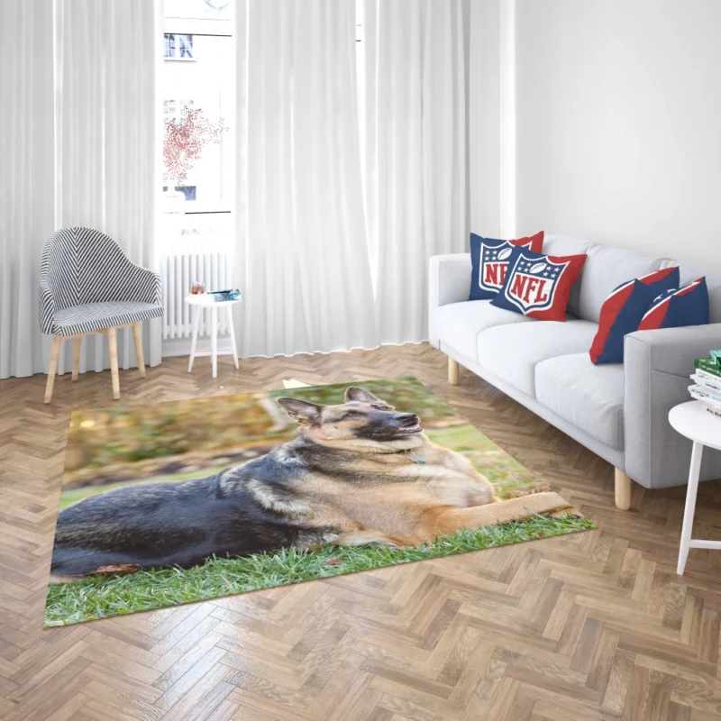 German Shepherd Canine Excellence Rug 2