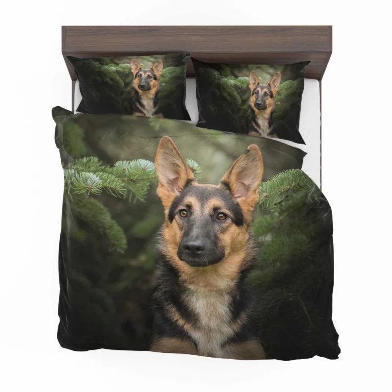 German Shepherd Enigmatic Persona Bedding Set 1