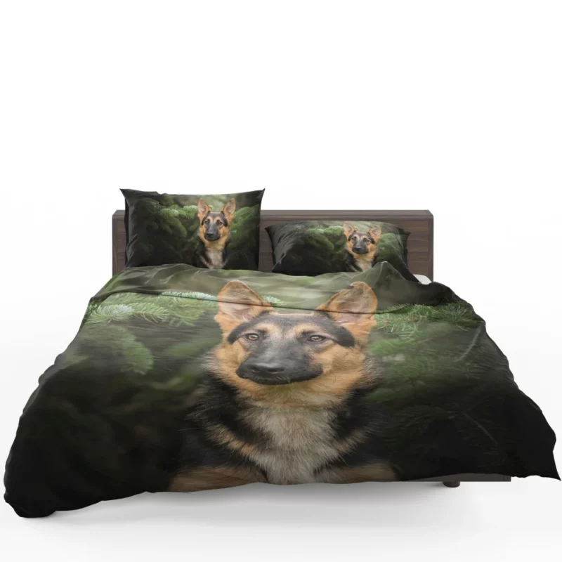 German Shepherd Enigmatic Persona Bedding Set