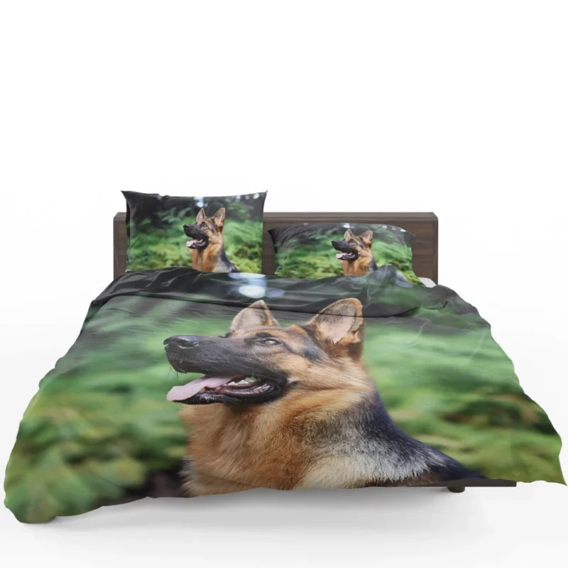 German Shepherd Furry Grace Active Energy Bedding Set