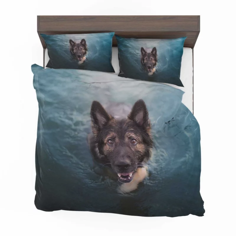 German Shepherd Intense Stare Bedding Set 1