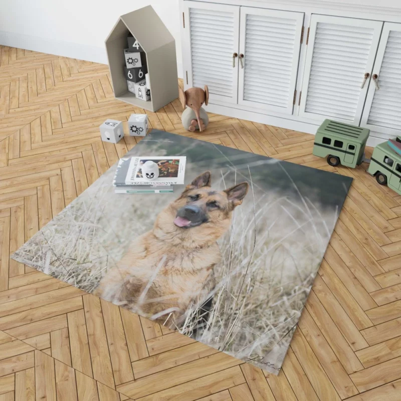 German Shepherd Majestic Rug 1