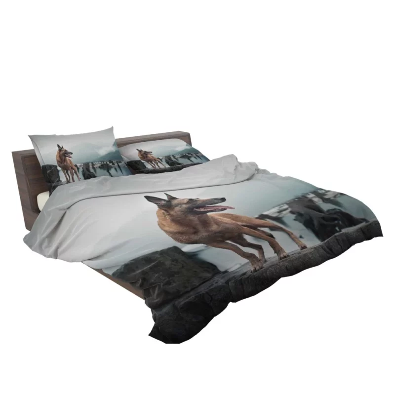 German Shepherd Majestic Stance Bedding Set 2