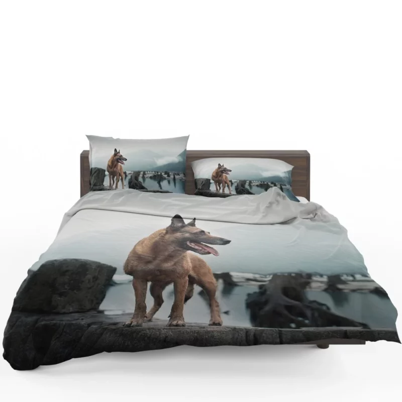 German Shepherd Majestic Stance Bedding Set