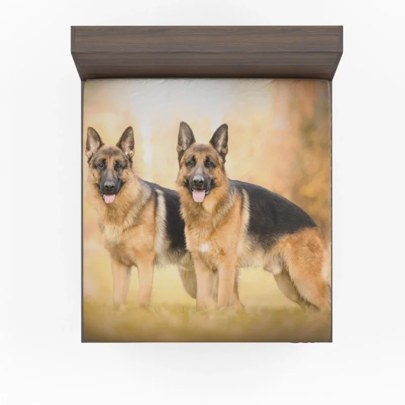 German Shepherd Vigil Fitted Sheet 1