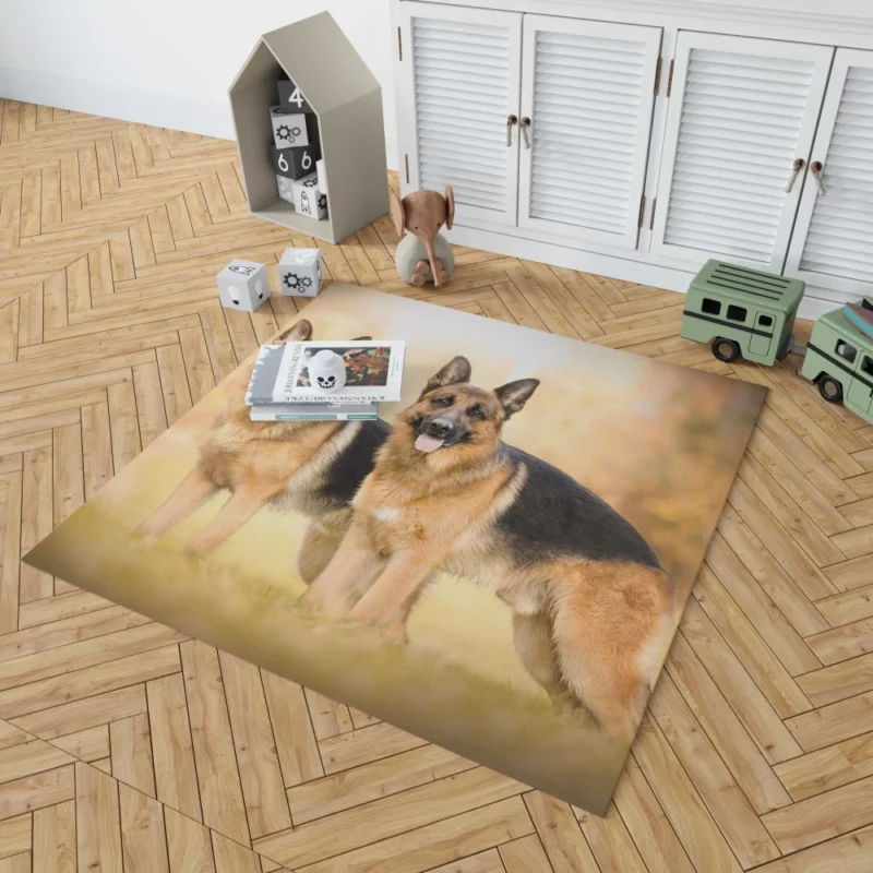 German Shepherd Vigil Rug 1