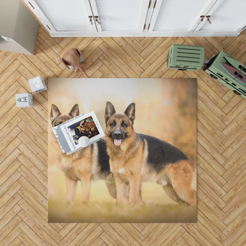 German Shepherd Vigil Rug