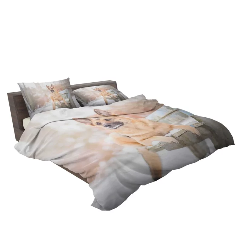 German Shepherd in Depth of Field Bedding Set 2