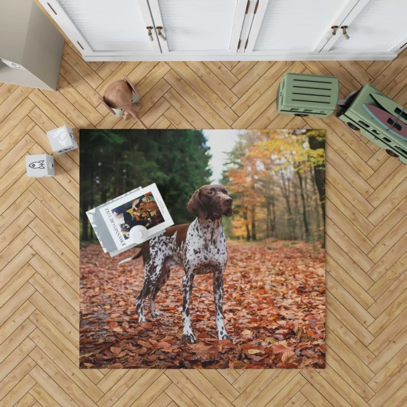 German Shorthaired Pointer Classic Elegance Rug