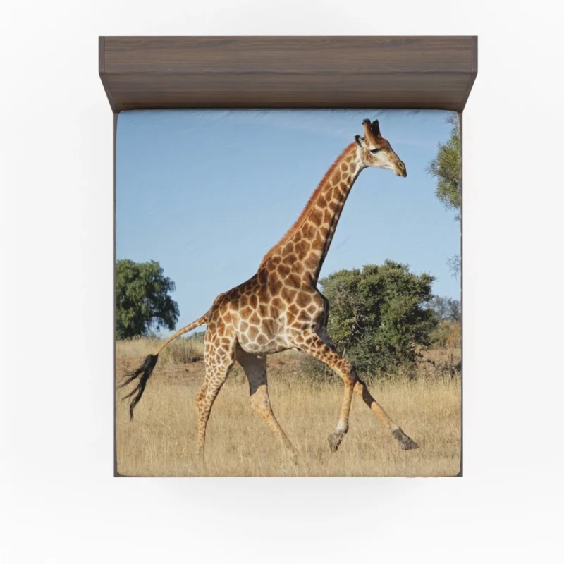 Giraffe Grace Nature Marvel Fitted Sheet 1