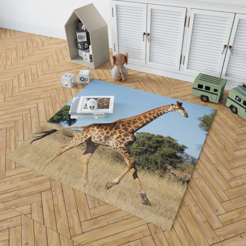 Giraffe Grace Nature Marvel Rug 1