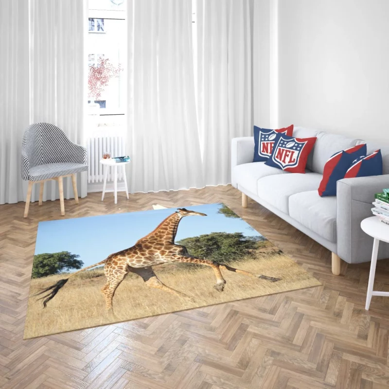 Giraffe Grace Nature Marvel Rug 2