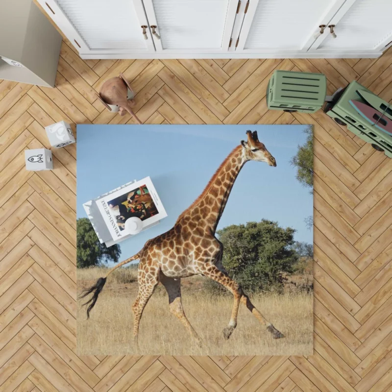 Giraffe Grace Nature Marvel Rug