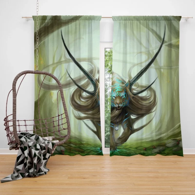 God of Evanescence Tiger Sovereignty Curtain