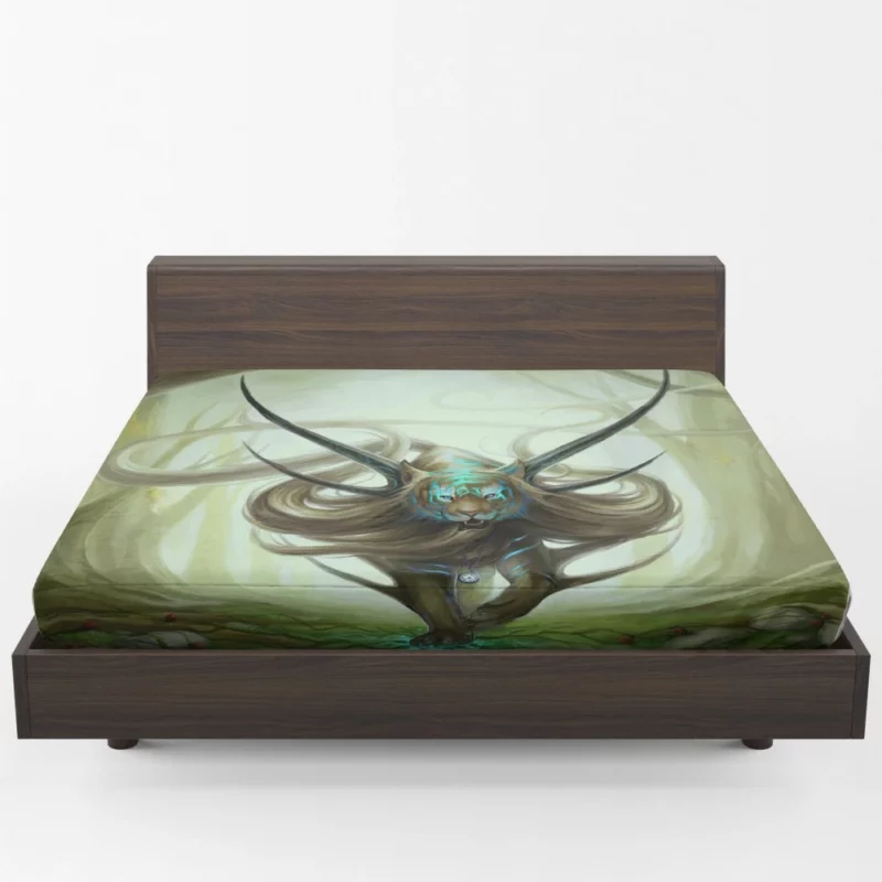 God of Evanescence Tiger Sovereignty Fitted Sheet