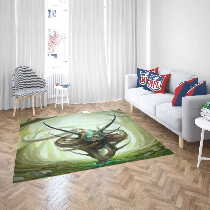 God of Evanescence Tiger Sovereignty Rug 2