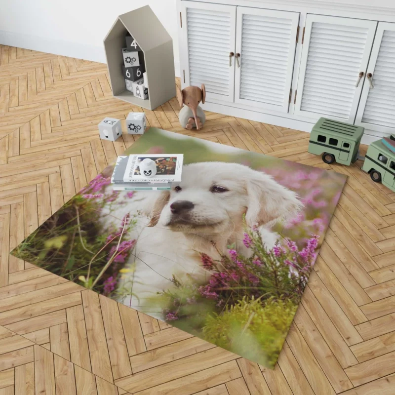 Golden Retriever Baby-Soft Wonder Rug 1