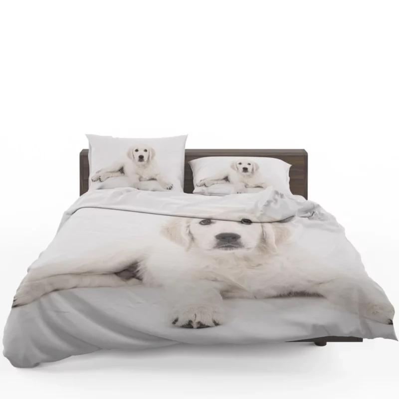 Golden Retriever Pup Delight Bedding Set