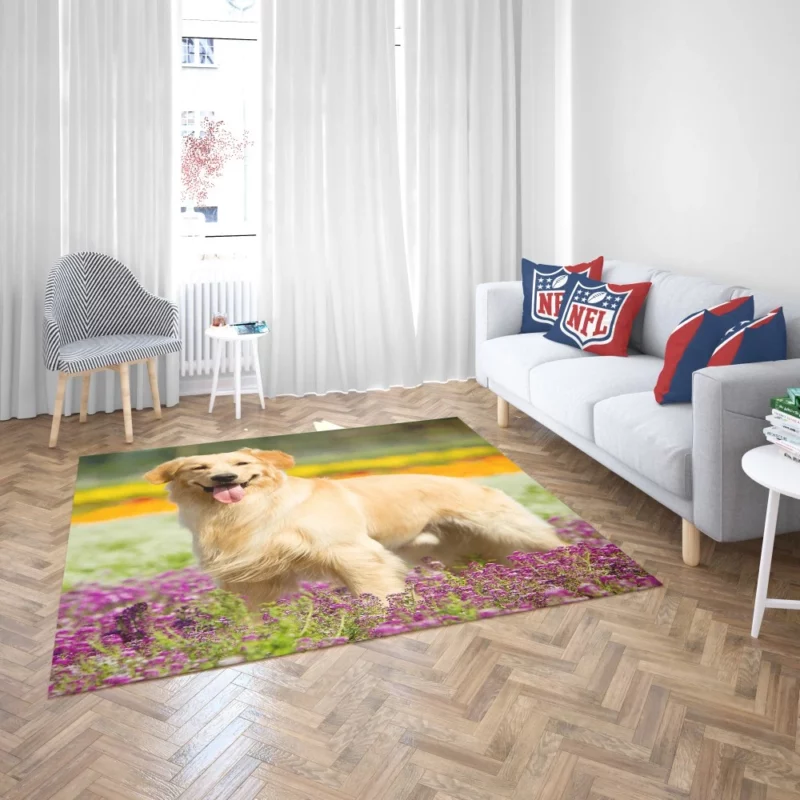 Golden Retriever Wholesome Depth Rug 2