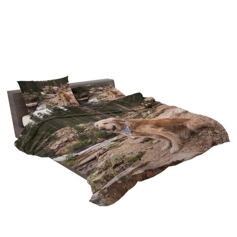 Golden Retriever by Stream Bedding Set 2