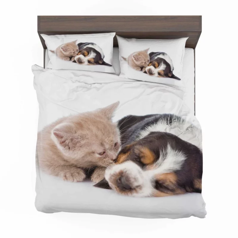 Goodnight Kiss Furry Bonding Bliss Bedding Set 1