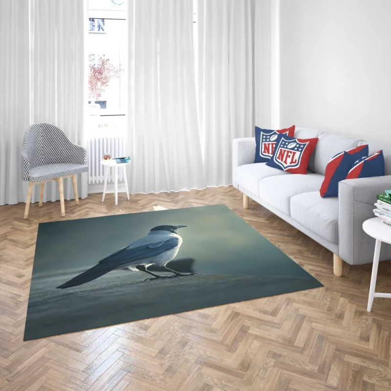 Graceful Bird in Natural Habitat Rug 2