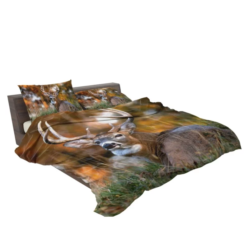 Graceful Deer Beauty in Motion Bedding Set 2