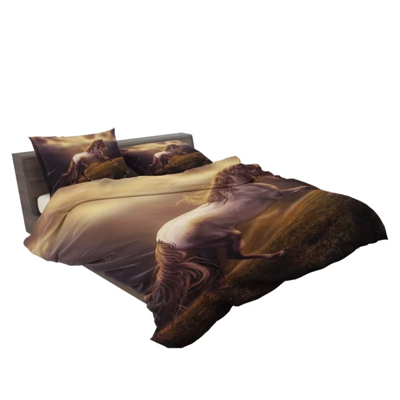 Graceful Elegance Majestic Horse Charm Bedding Set 2