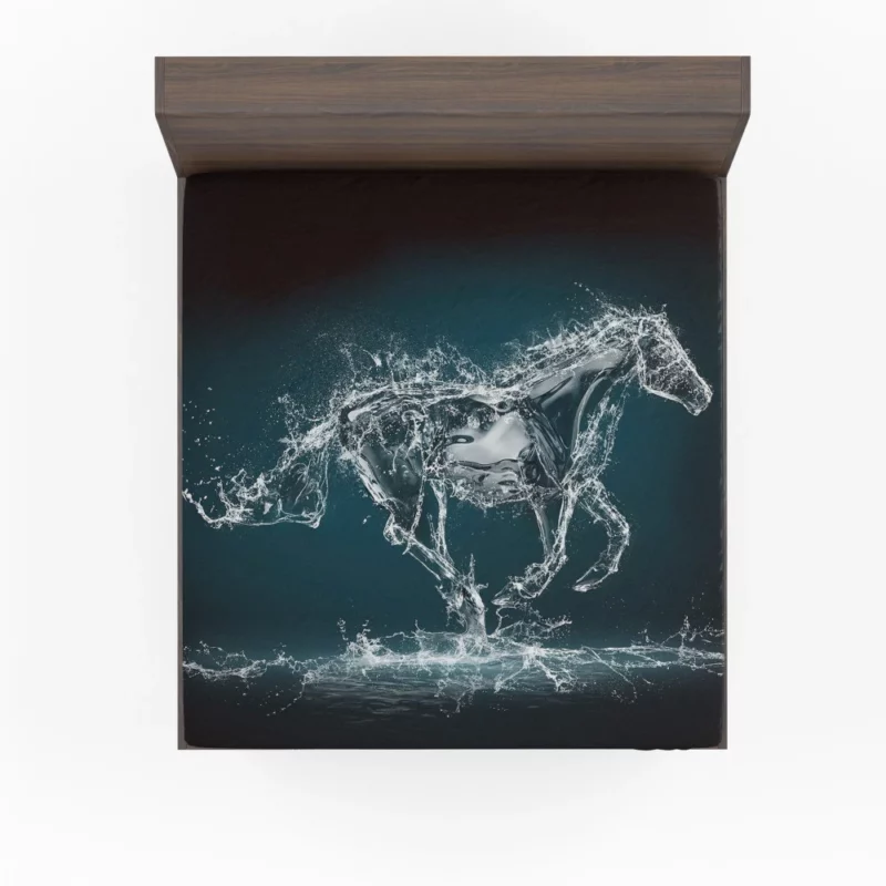 Graceful Horse Majestic Presence Fitted Sheet 1