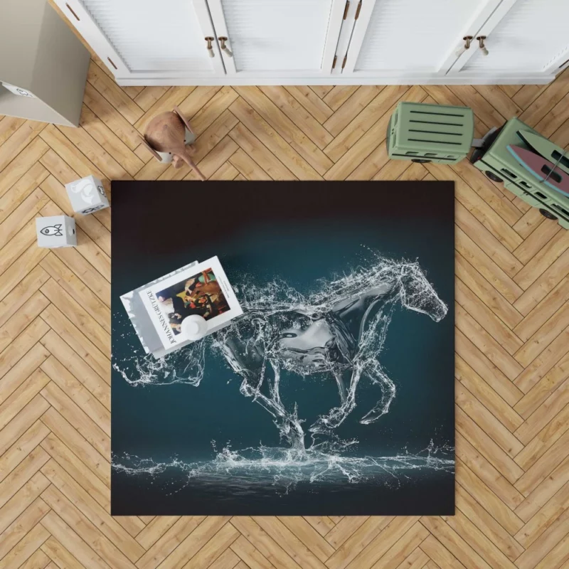 Graceful Horse Majestic Presence Rug