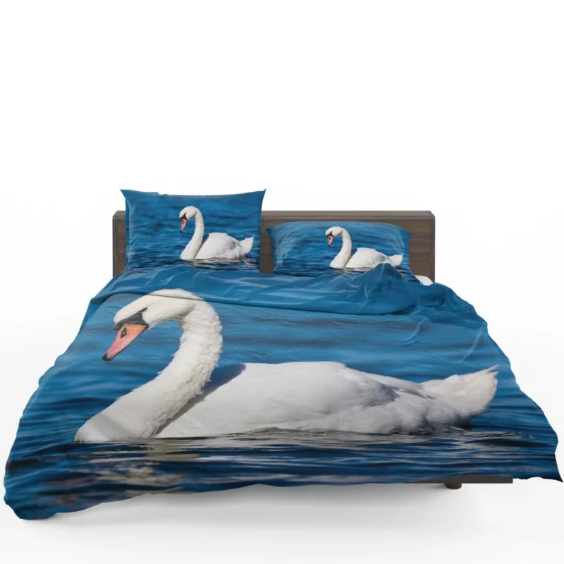 Graceful Waters Elegance of the Mute Swan Bedding Set