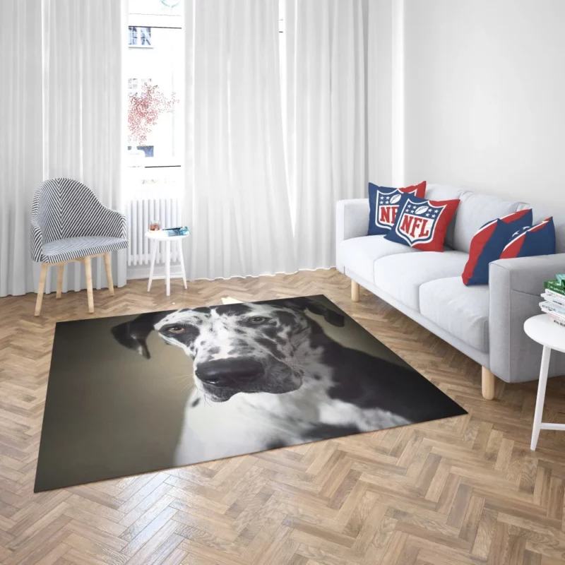 Great Dane Majestic Gaze Canine Dominance Rug 2