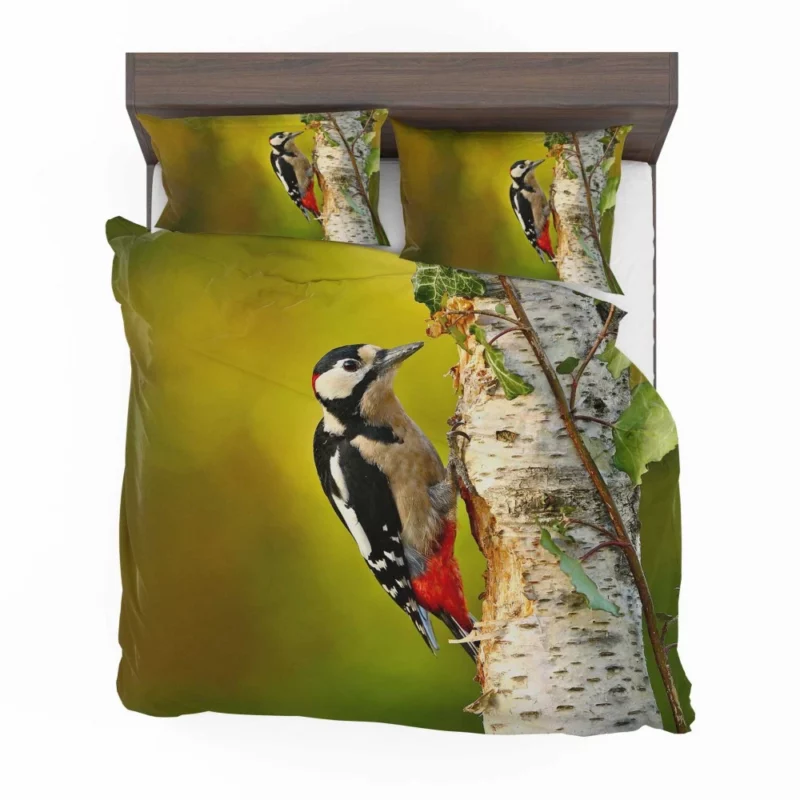 Great Spotted Woodpecker Playful Essence Bedding Set 1